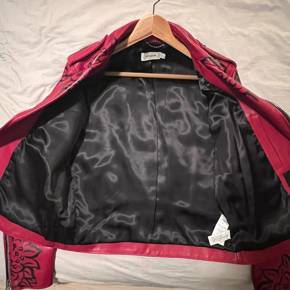 Coach X Gary Baseman Leather Jacket - Picture 5 of 5